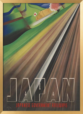 Japan - Japanese Government Railways Poster