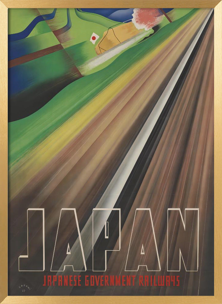 Japan - Japanese Government Railways Poster