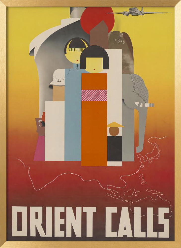 Orient Calls Poster