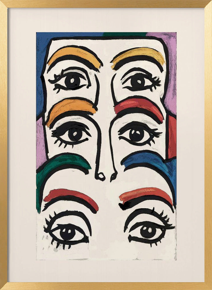 Eyes and Brows Poster