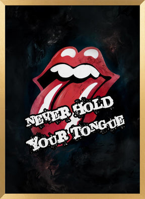 Never Hold Your Tongue Poster