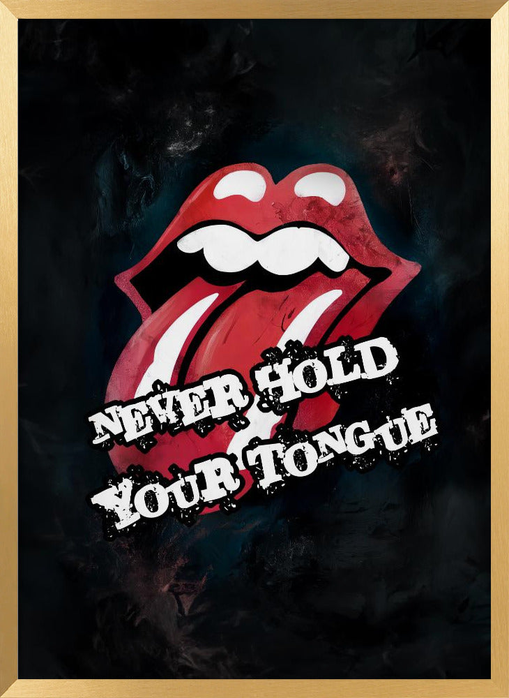 Never Hold Your Tongue Poster