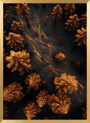 Golden Forest Poster