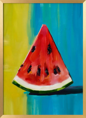 Watermelon Slice Poster