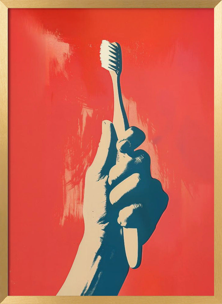 Praise the Toothbrush Poster