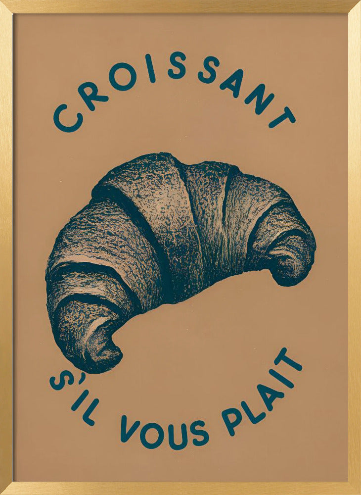 Croissant Poster