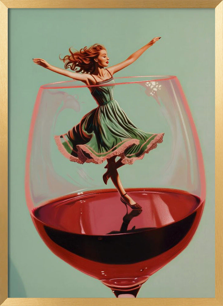 Wine Dance Poster