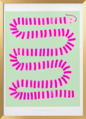 Pandc Pinksnake Copy Poster