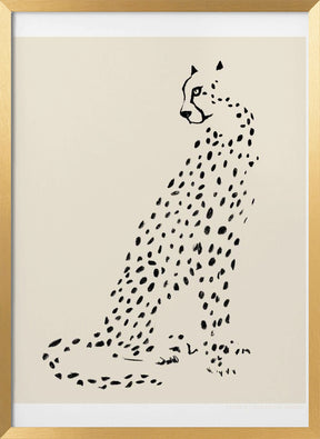 Pandc Leopard Poster