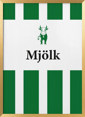 Mjölk Röd Poster