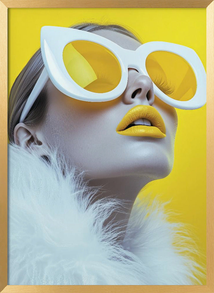 The Yellow Model Poster