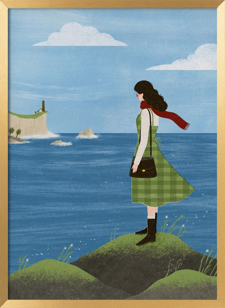 Irish Seaside Poster