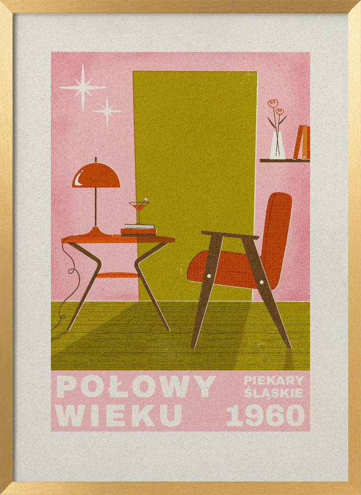 Mid Century Furniture Poster