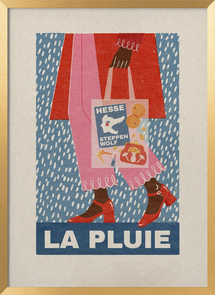 La Pluie French Style Poster