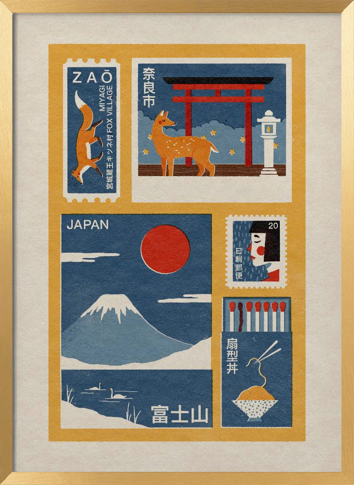 Japanese Ephemera Poster