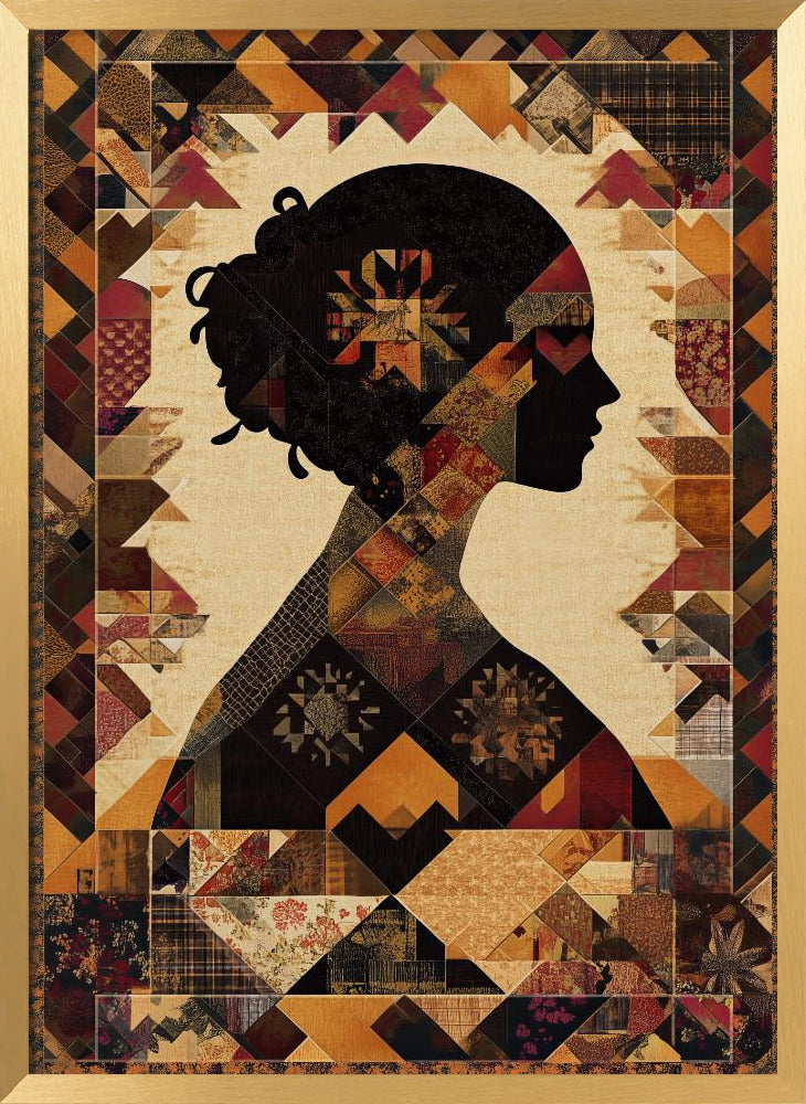 Patchwork Muse Poster