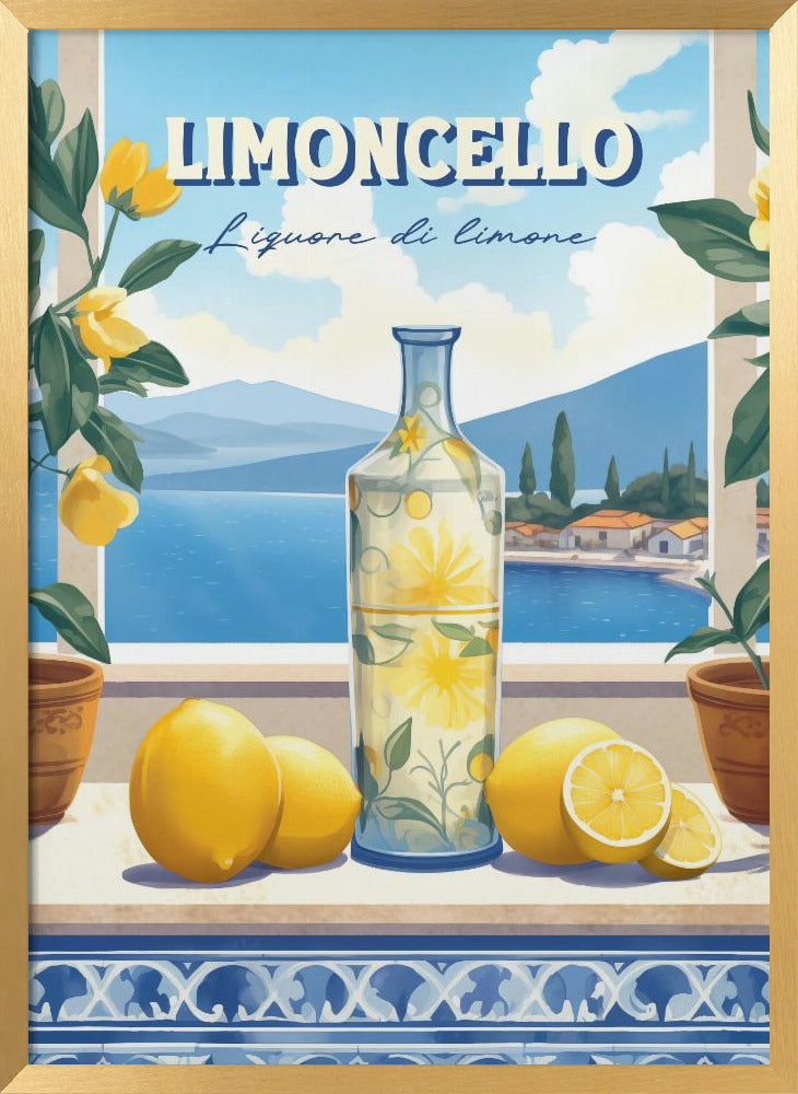 Limoncello Limone Poster