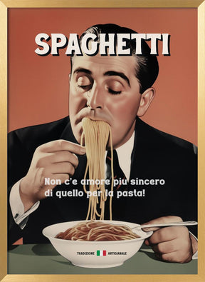 Spaghetti Lover Poster