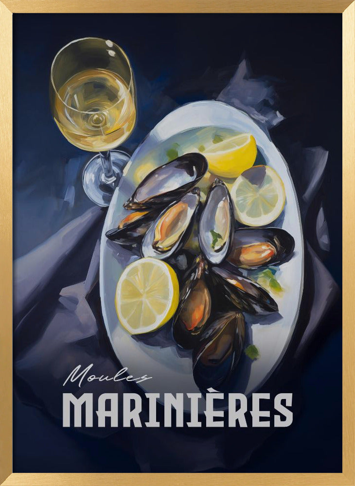 Moules Marinieres Poster