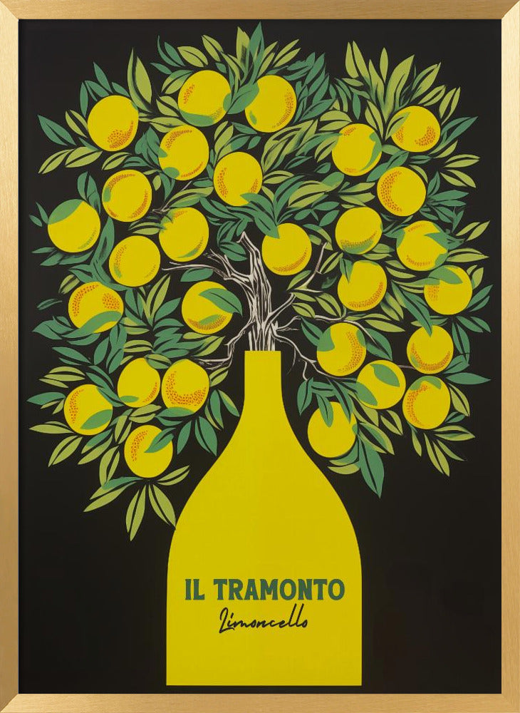 Limoncello Il Tramonto Poster