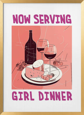 Girl Dinner No 1 Poster