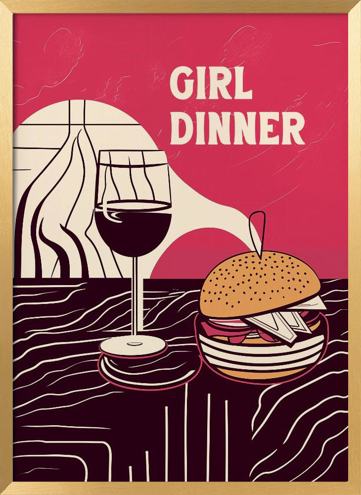 Girl Dinner No 3 Poster