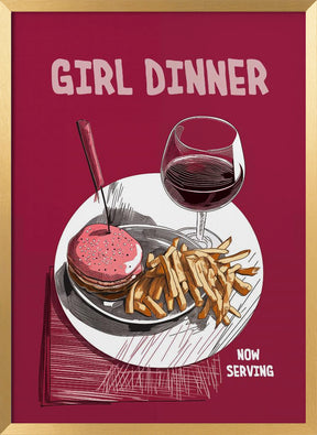 Girl Dinner No 4 Poster