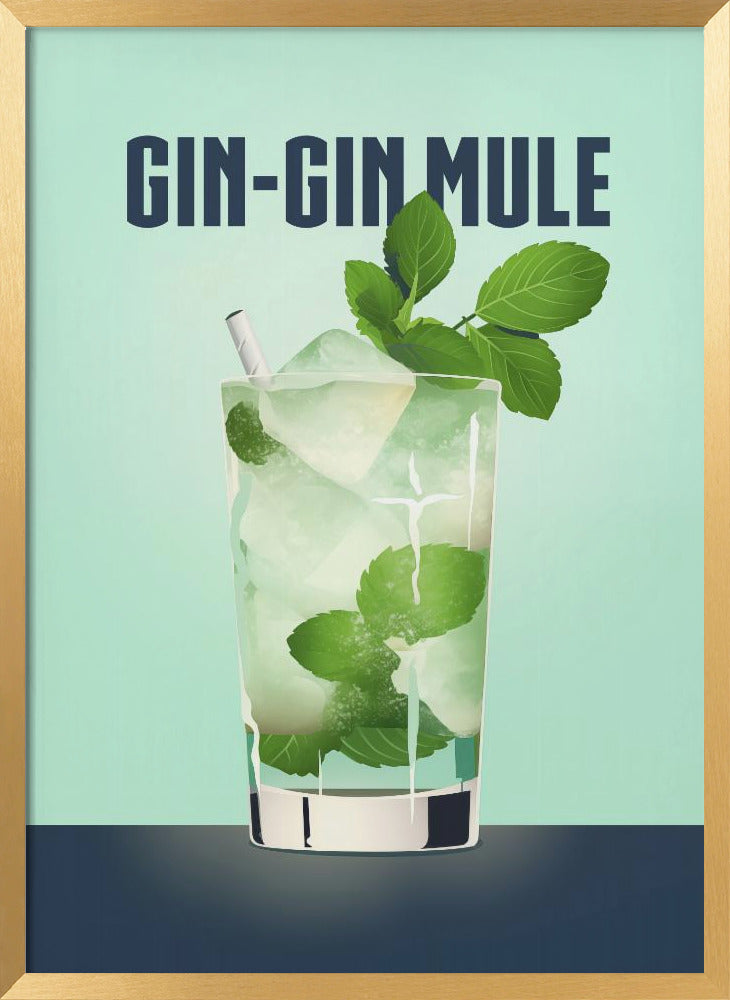 Gin Gin Mule Poster