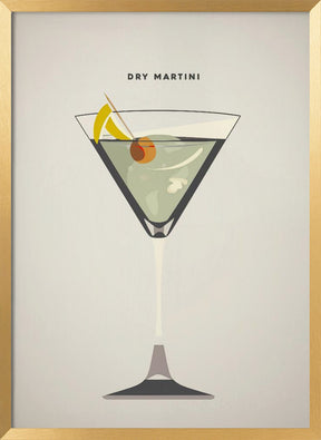 Dry Martini Poster