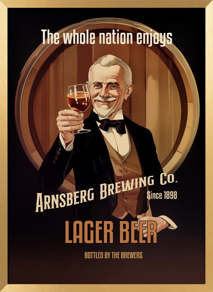 Lager Beer Poster