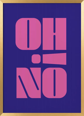 Oh No! Poster