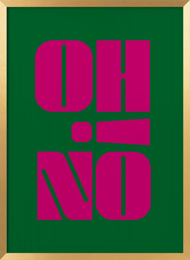 Oh No! Poster