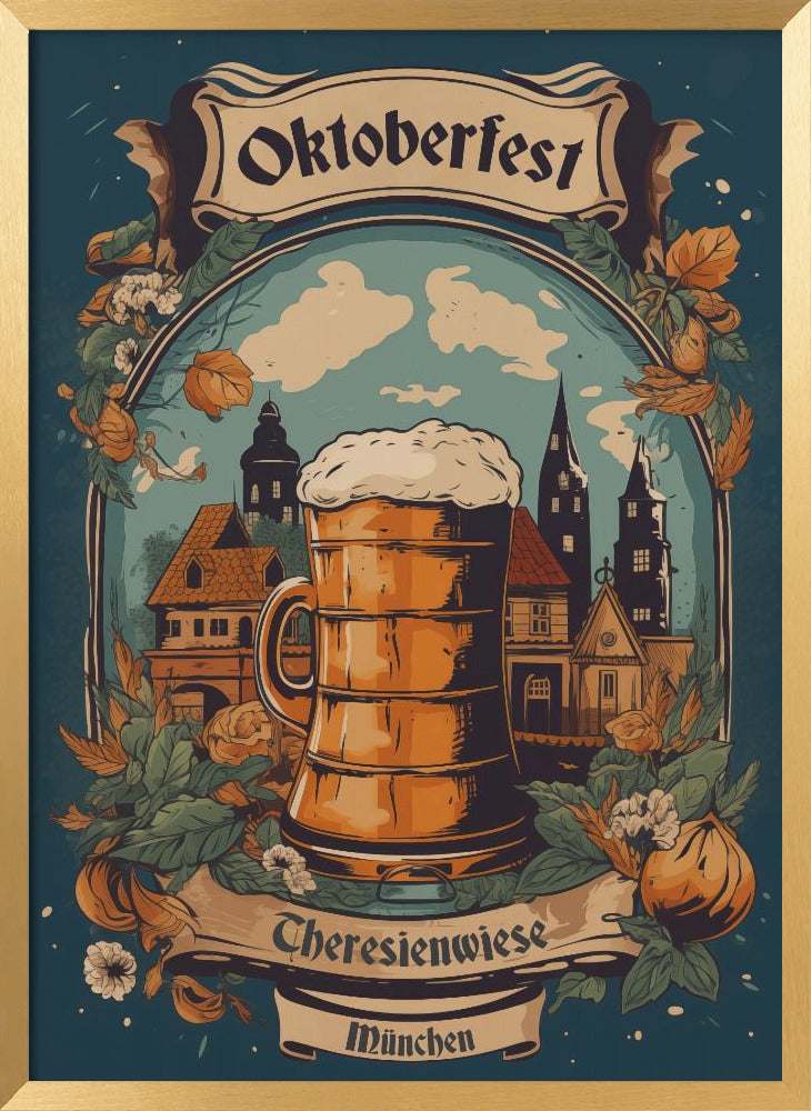 Oktoberfest Theresienwiese Poster