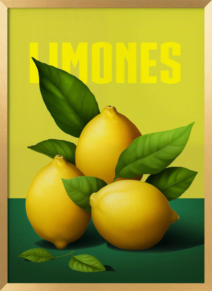 Limones Poster