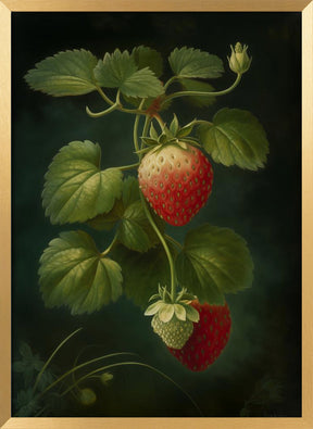 Strawberries Poster