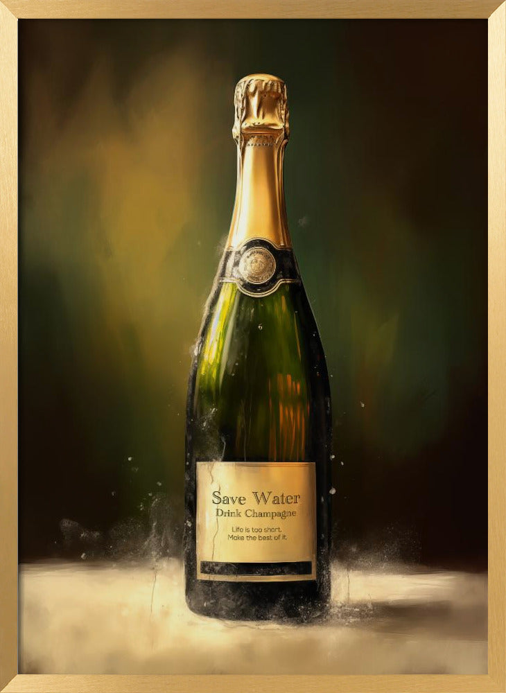 Drink Champagne Poster