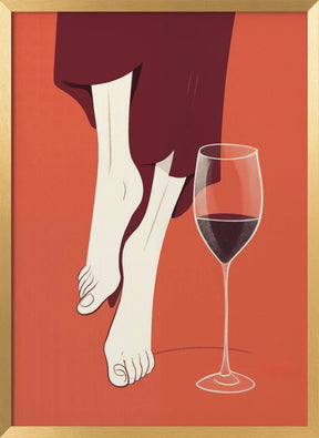 Wine and Dancing Poster