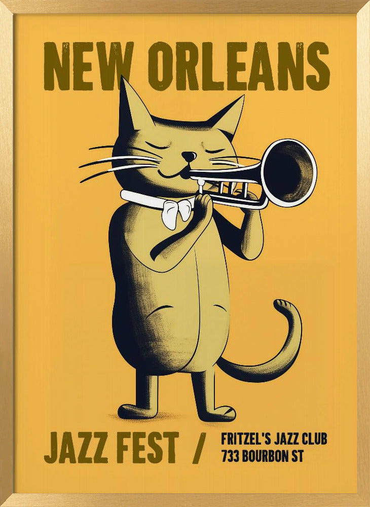 New Orleans Jazz Fest Poster