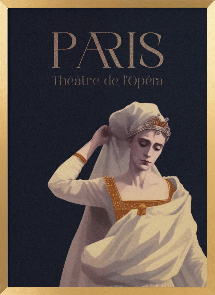 Paris - Theatre de L&#039;Opera Poster