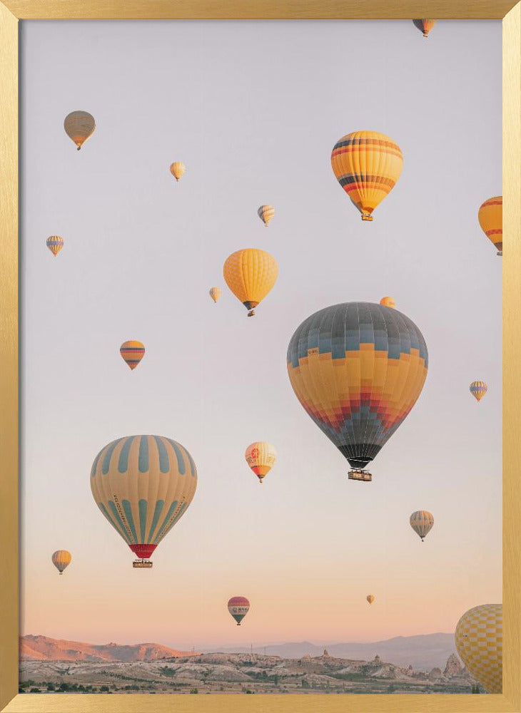 Sunrise In Cappadocia Poster