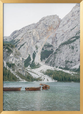 Lago Di Braies Poster