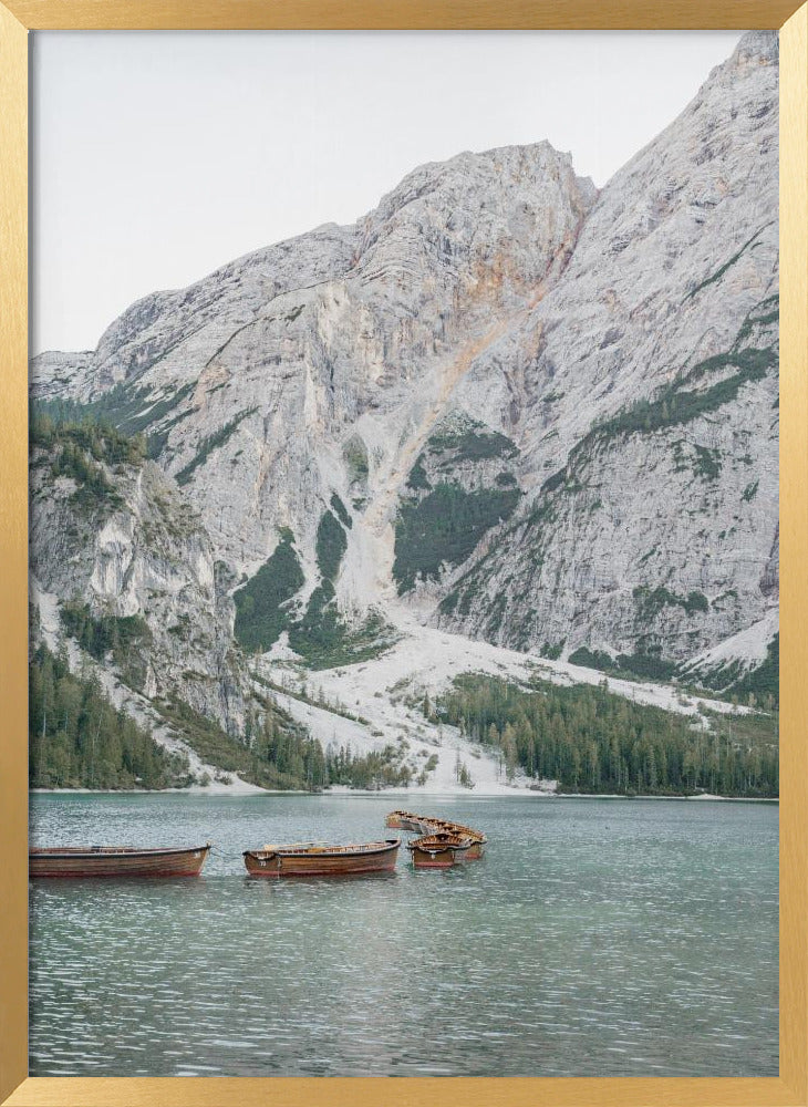 Lago Di Braies Poster