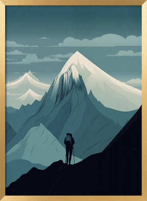 The Mountain Climber No 3 Poster