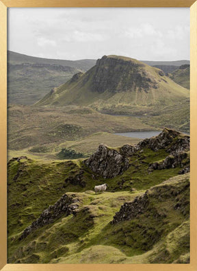 Quiraing Landscape on Scotland's Isle of Skye Poster