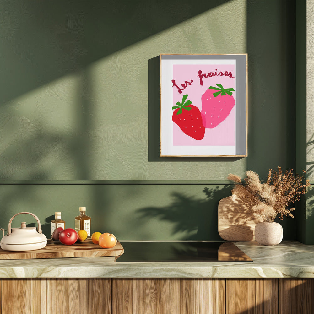 Les Fraises Poster