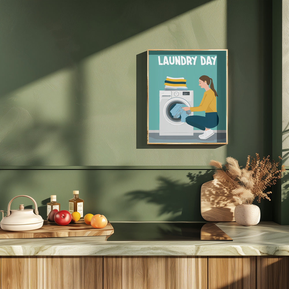 Laundry Day Poster