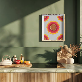 Gaillardia - National flower of Belgium Poster