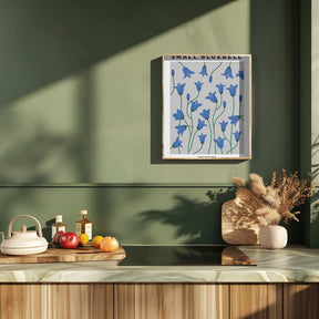 Small Bluebell - National flower of Sweden Poster