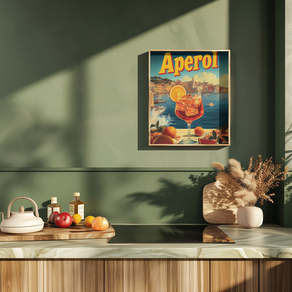 Aperol Vintage Commercial Poster