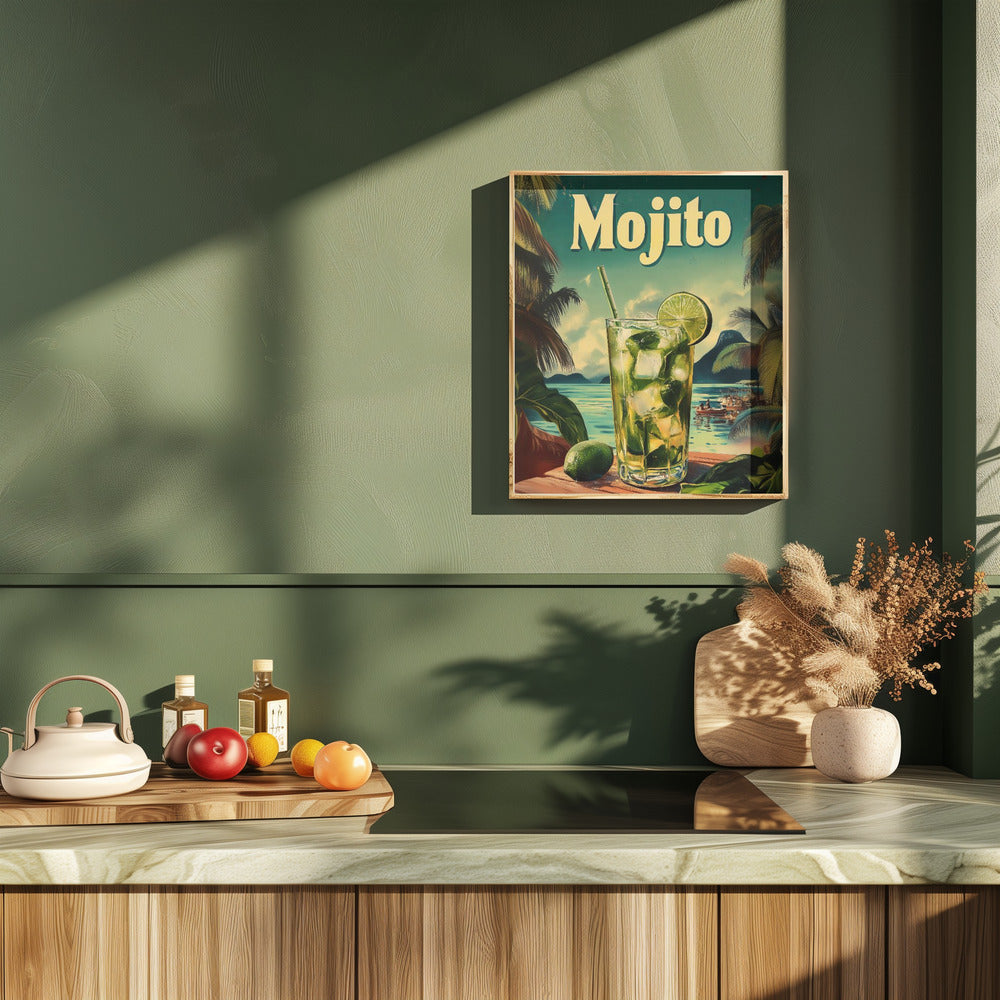 Mojito Vintage Poster